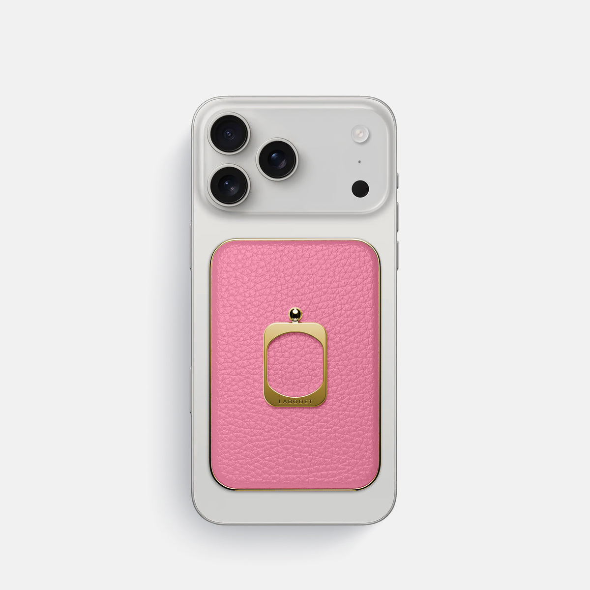 MagSafe Ring For iPhone 17 Pro In Calf -2 | Pink-Gold