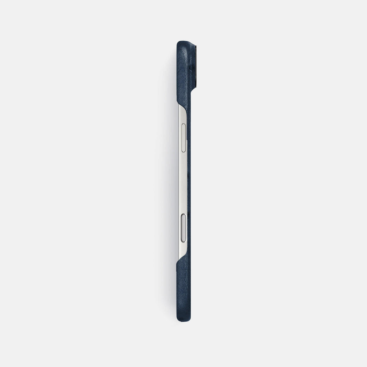 Classic Case For iPhone 17 Air In Ostrich -3 | Navy-Blue-Black