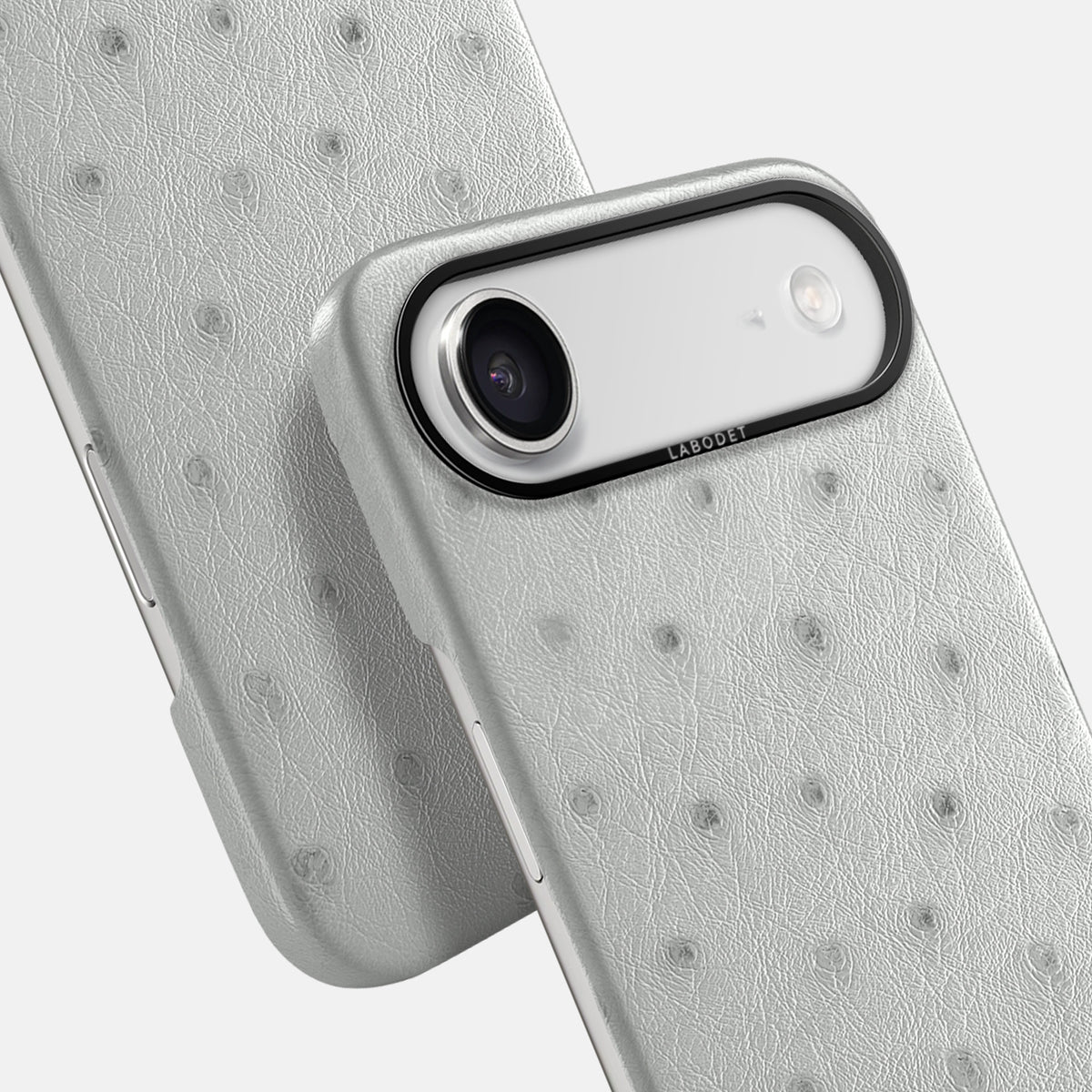 Classic Case For iPhone 17 Air In Ostrich -6 | White-Black