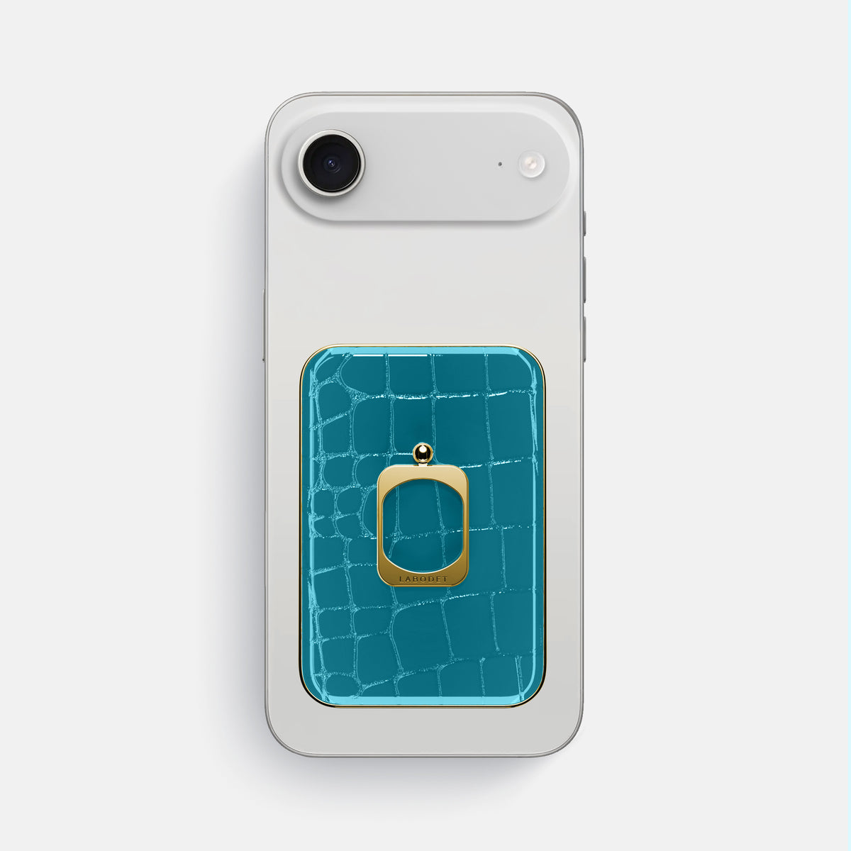 MagSafe Ring For iPhone 17 Air In Shiny Alligator -2 | Curacao-Gold