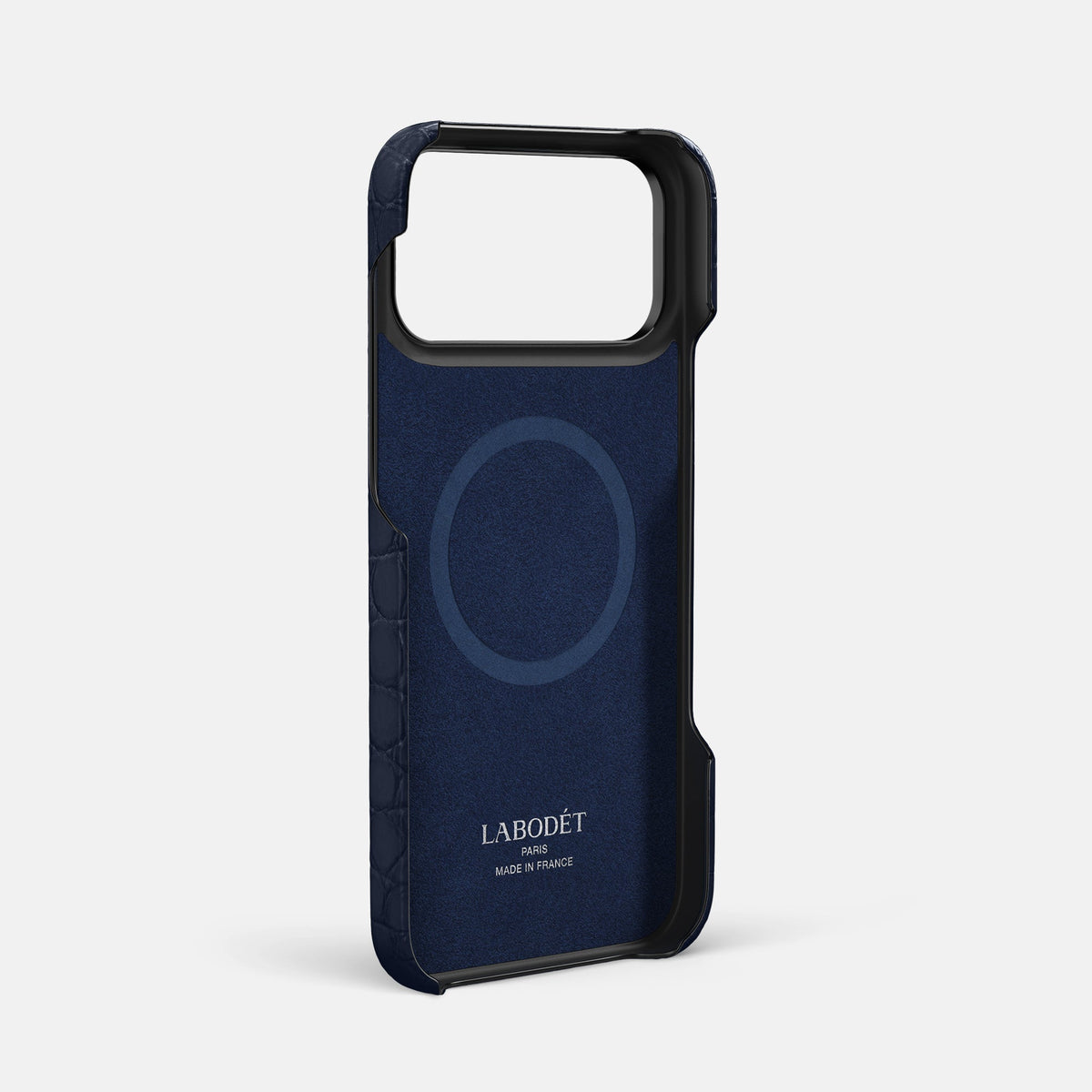 Classic Case With UpOnly For iPhone 18 Pro Max In Alligator -3 | Navy-Blue-Black