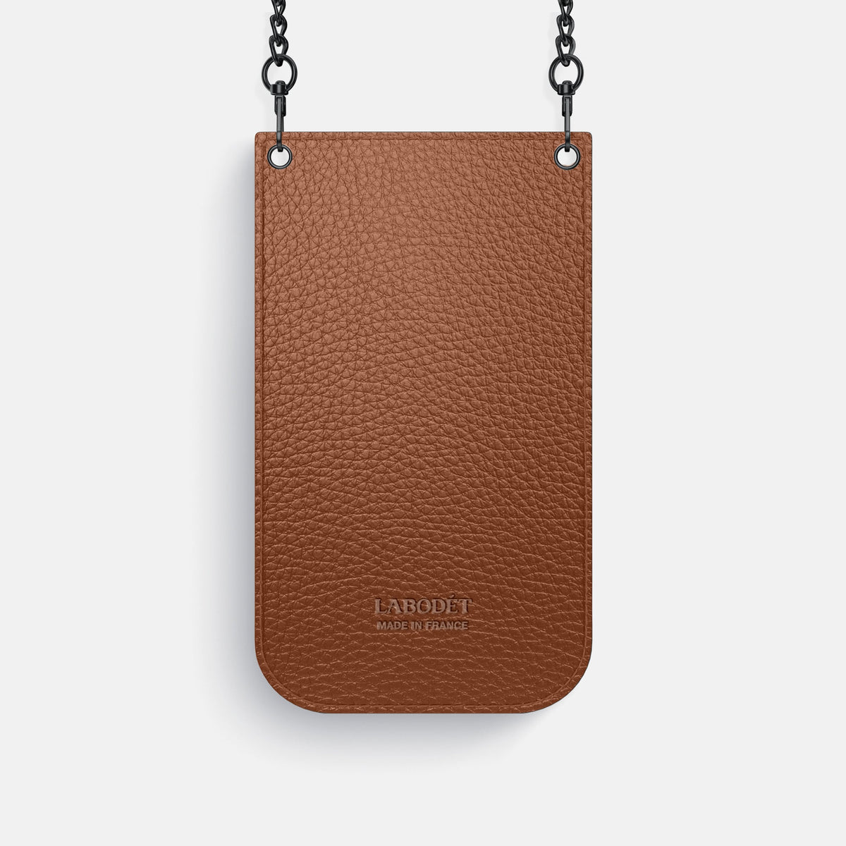 Crossbody Bag For iPhone 18 Pro In Shiny Alligator -3 | Mediterranean-Black
