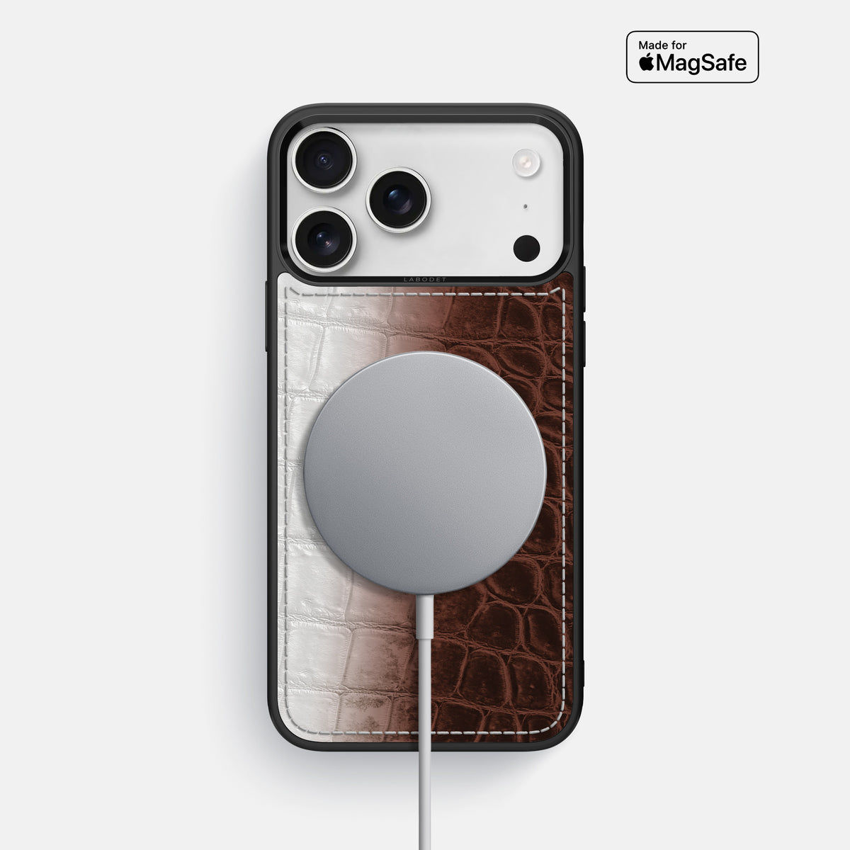 Sport Case For iPhone 17 Pro Max In Himalayan Crocodile -5 | Dark-Brown