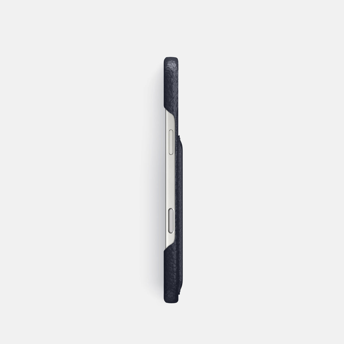 Slim Card Case For iPhone 17 Pro In Calf -3 | Marine