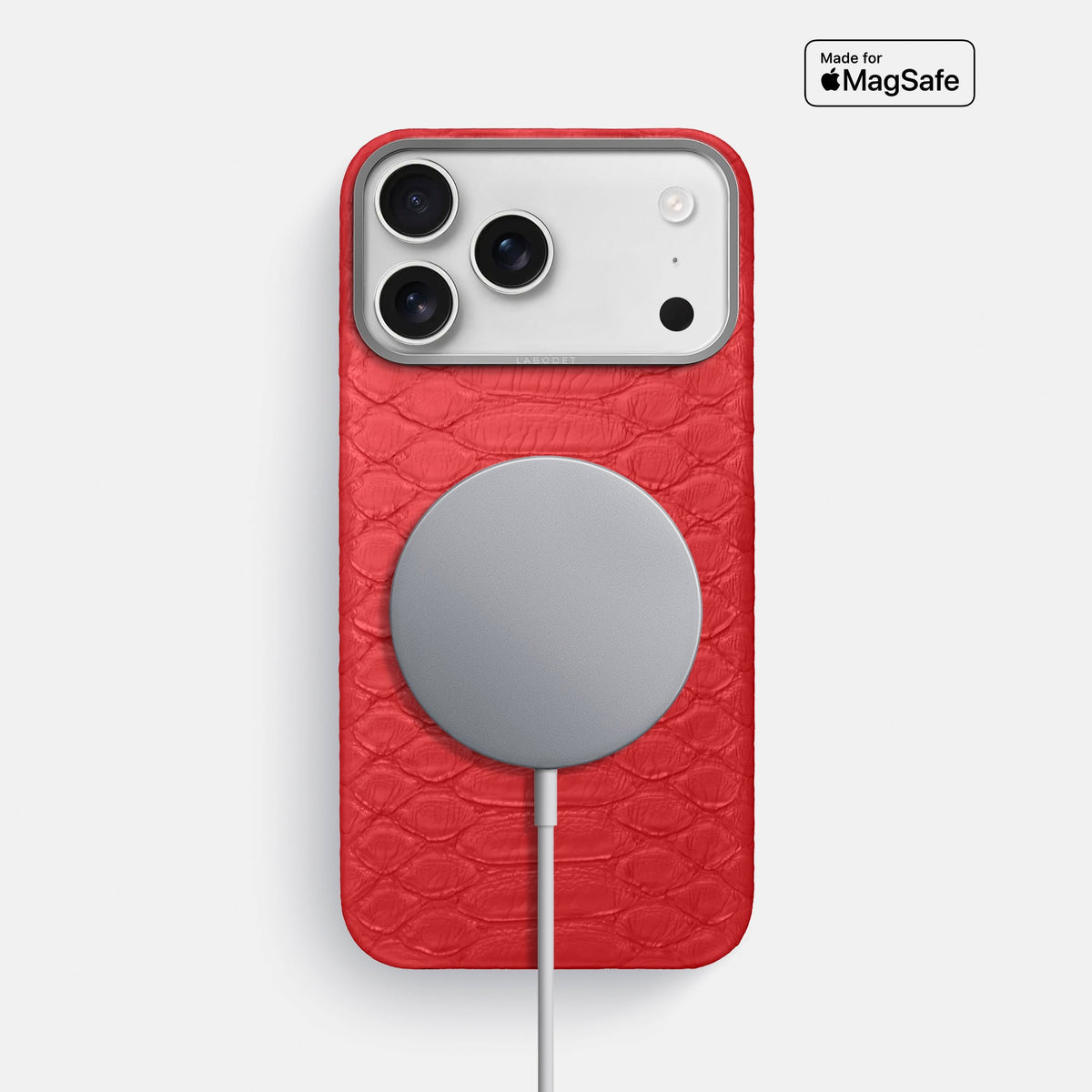 Classic Case For iPhone 18 Pro Max In Python -5 | Red-Steel