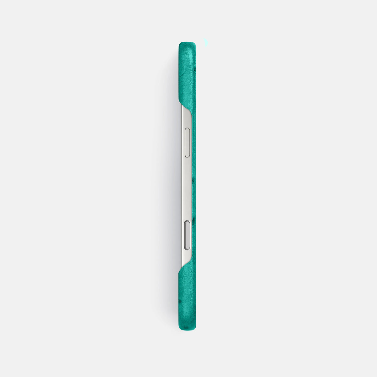 Slim Case For iPhone 17 Pro Max In Ostrich -3 | Turquoise