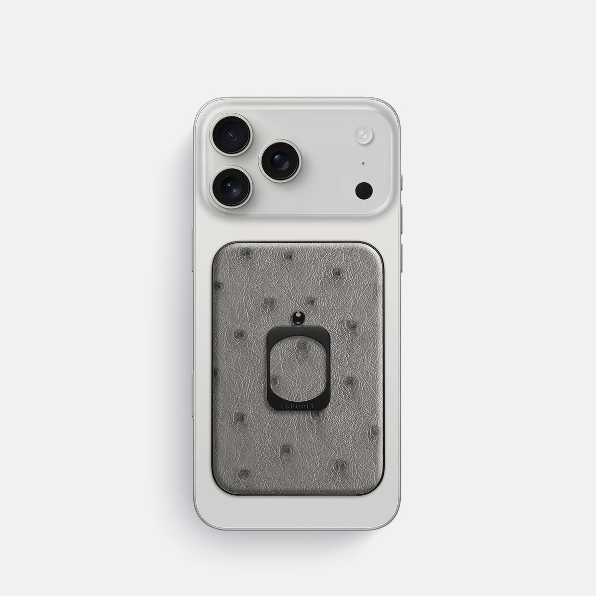 MagSafe Ring For iPhone 17 Pro In Ostrich -2 | Grey-Black