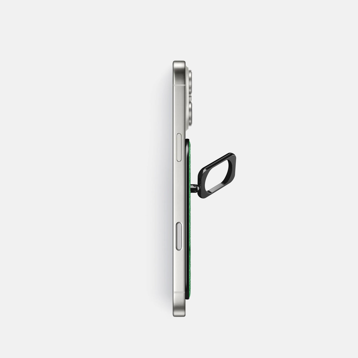 MagSafe Ring For iPhone 18 Pro In Ostrich -3 | Kentucky-Green-Black
