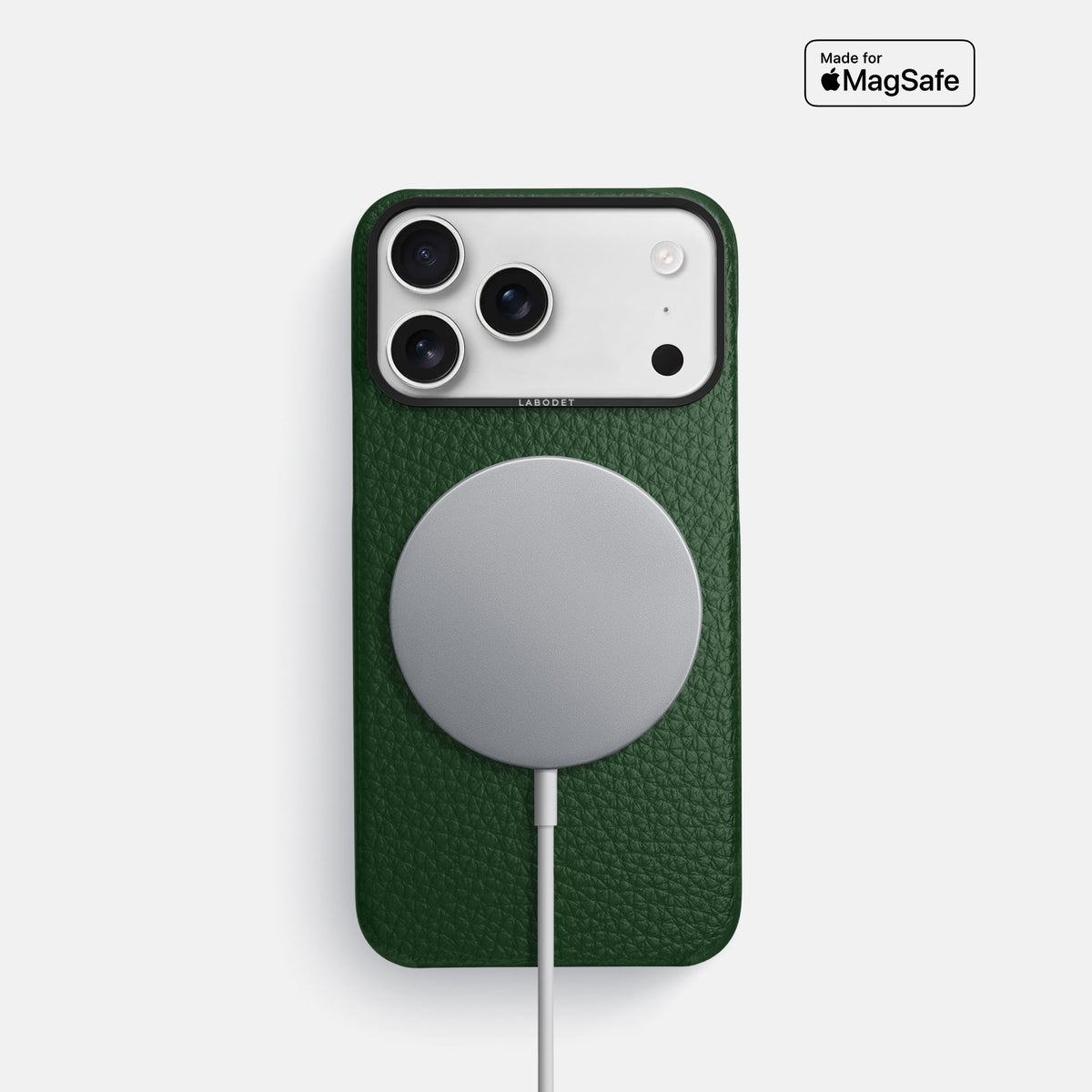 Classic Case For iPhone 18 Pro In Calf -5 | Dark-Green-Black
