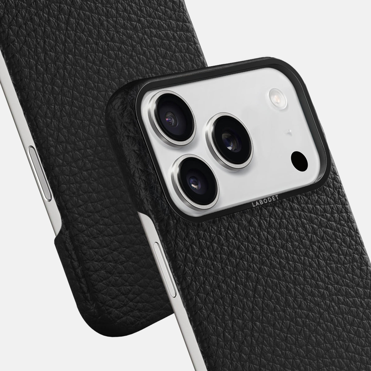 Classic Case For iPhone 18 Pro In Calf -6 | Black-Black