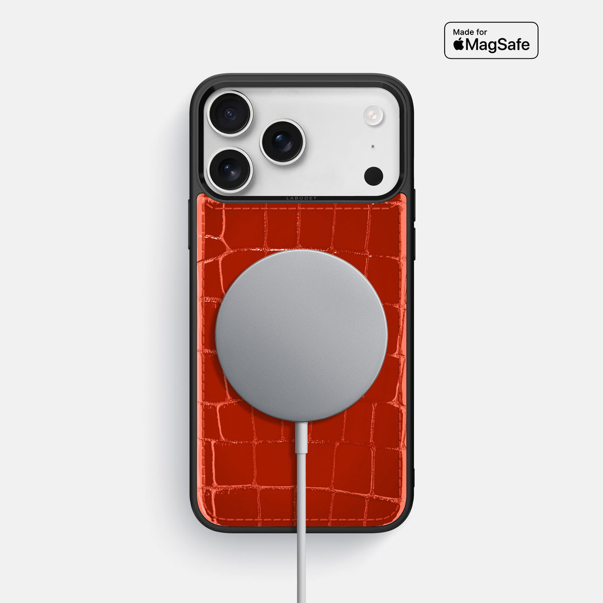 Sport Case For iPhone 18 Pro Max In Shiny Alligator -5 | Orange