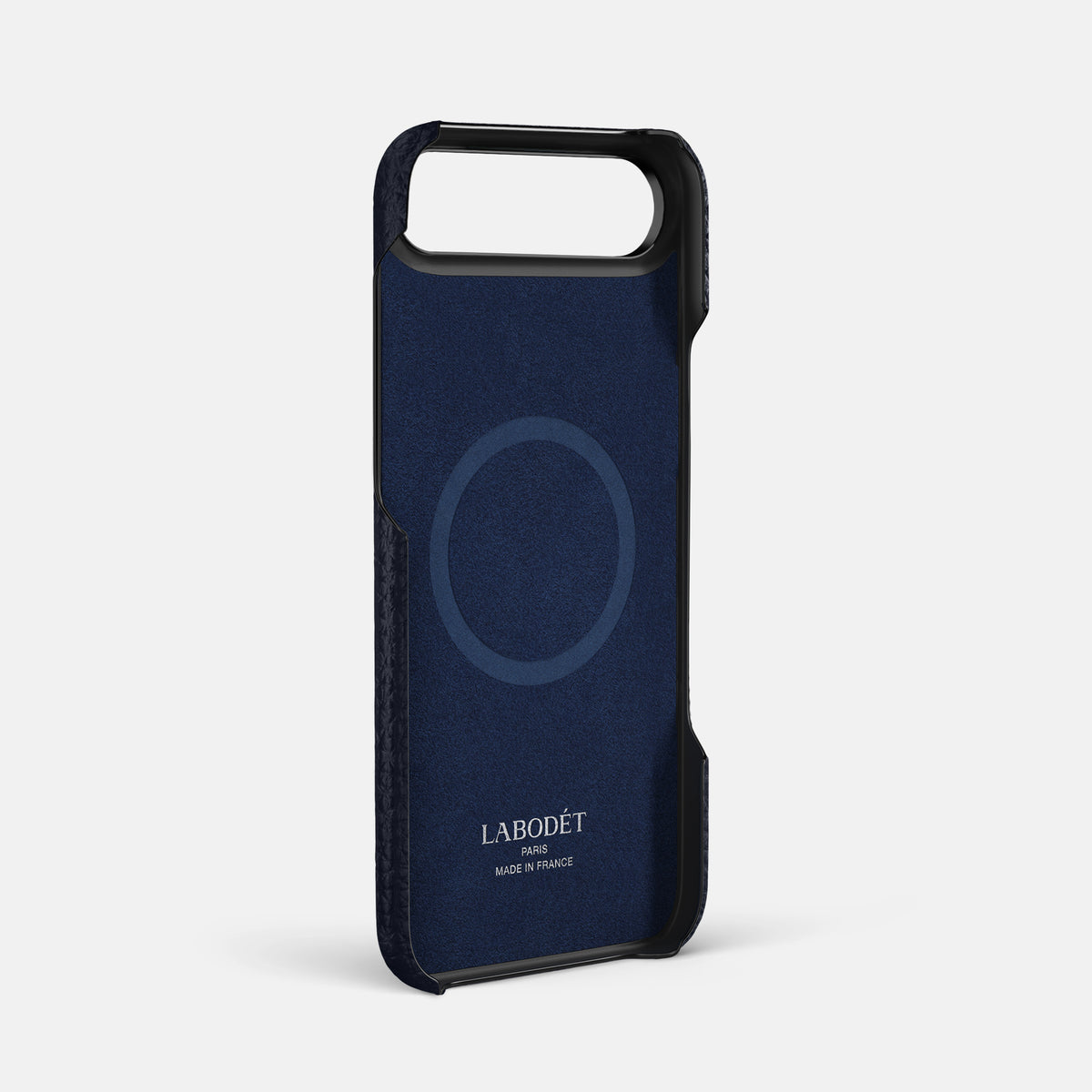 Handle Case For iPhone 17 Air In Calf -4 | Marine-Black