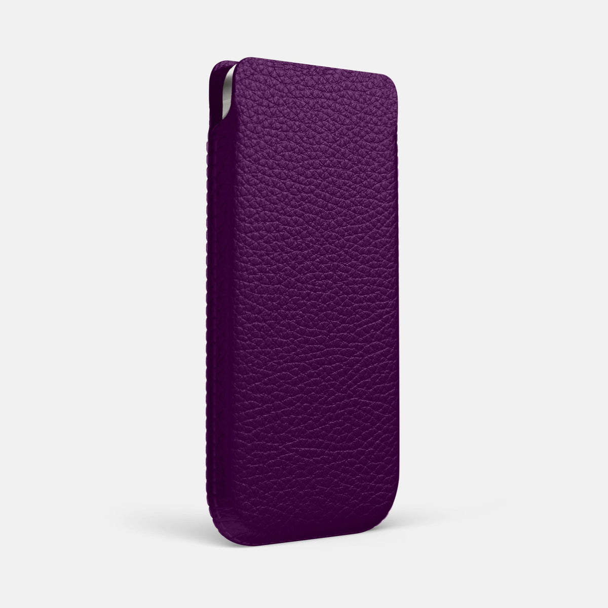 Pouch Case For iPhone 18 Pro Max In Calf -2 | Violet