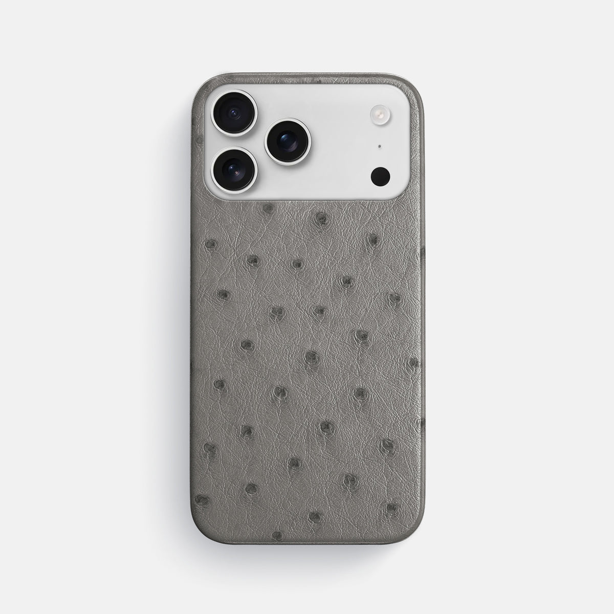 Slim Case For iPhone 17 Pro Max In Ostrich -1 | Grey