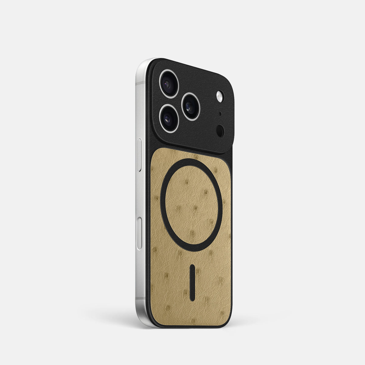 MagSafe Mask For iPhone 17 Pro In Ostrich -2 | Desert-Sand