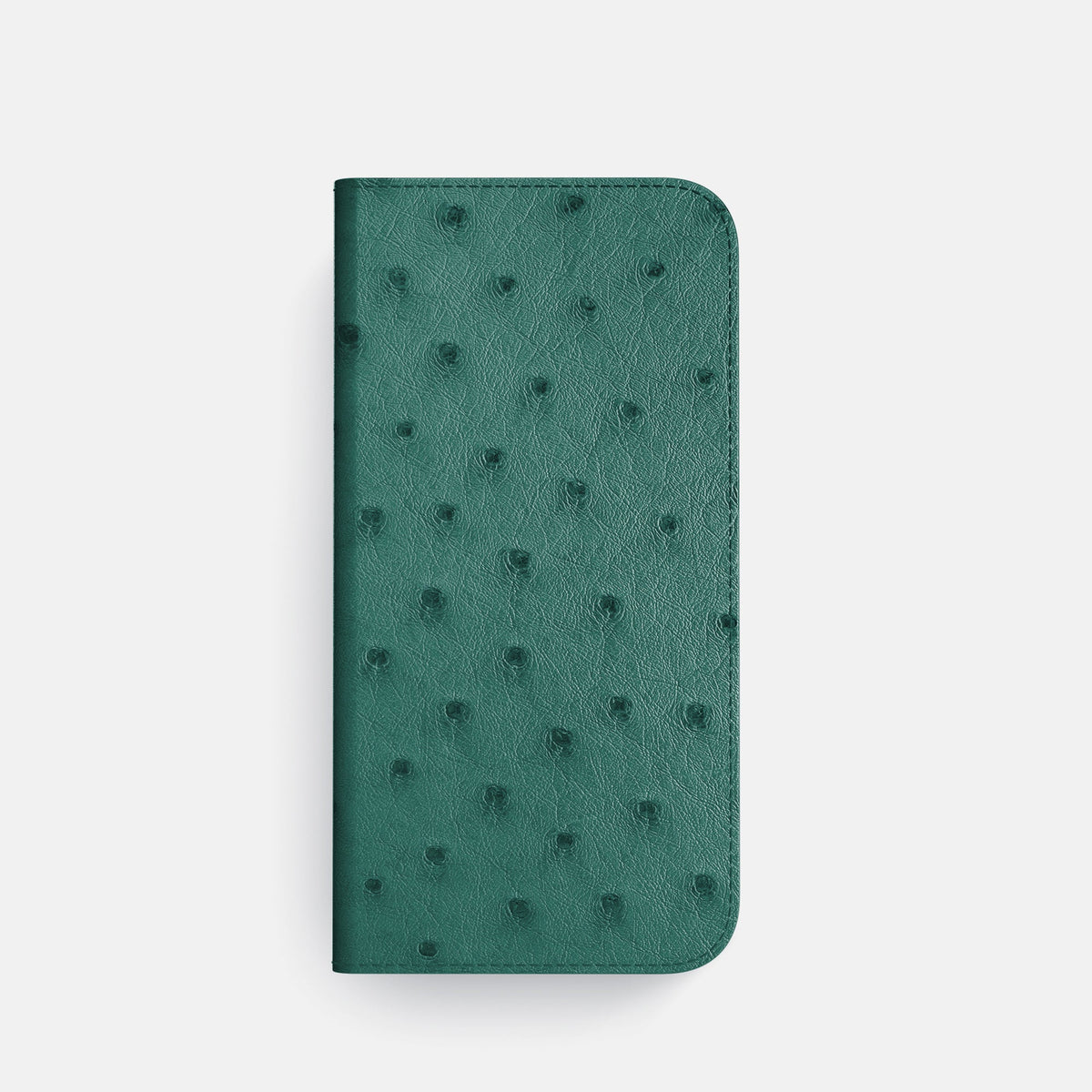 Folio Slim Case For iPhone 18 Pro In Ostrich -4 | Forest-Green