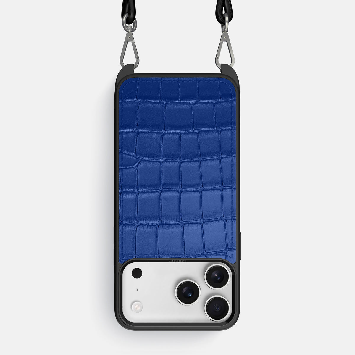Crossbody Sport Case For iPhone 17 Pro Max In Alligator -1 | Royal-Blue