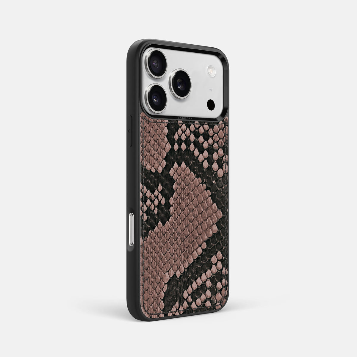 Sport Case For iPhone 18 Pro Max In Deluxe Python -2 | Mahogany-Brown