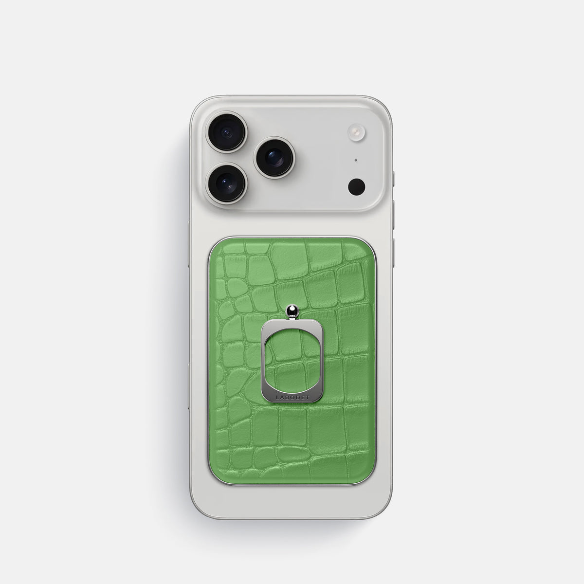 MagSafe Ring For iPhone 17 Pro In Alligator -1 | Apple-Green-Steel