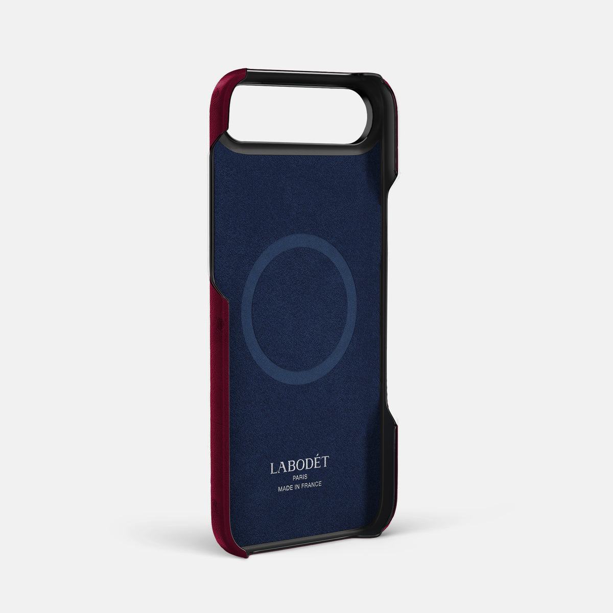 Classic Case For iPhone 17 Air In Ostrich -4 | Bordeaux-Black