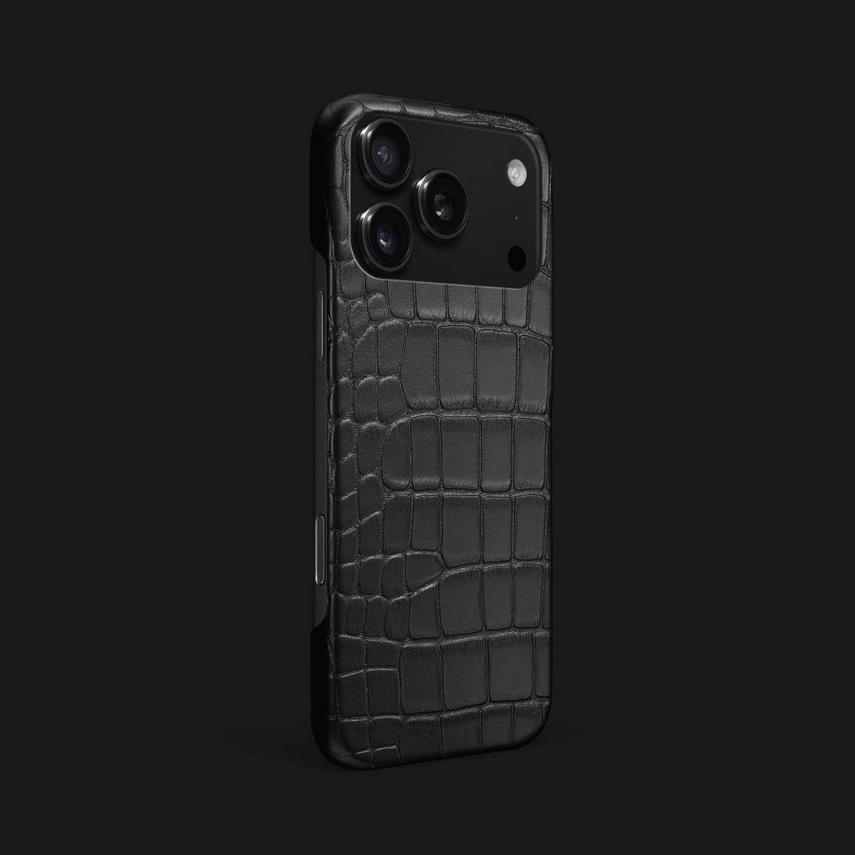 Slim Case Edition Black For iPhone 17 Pro Max In Alligator -2 | Edition-Black