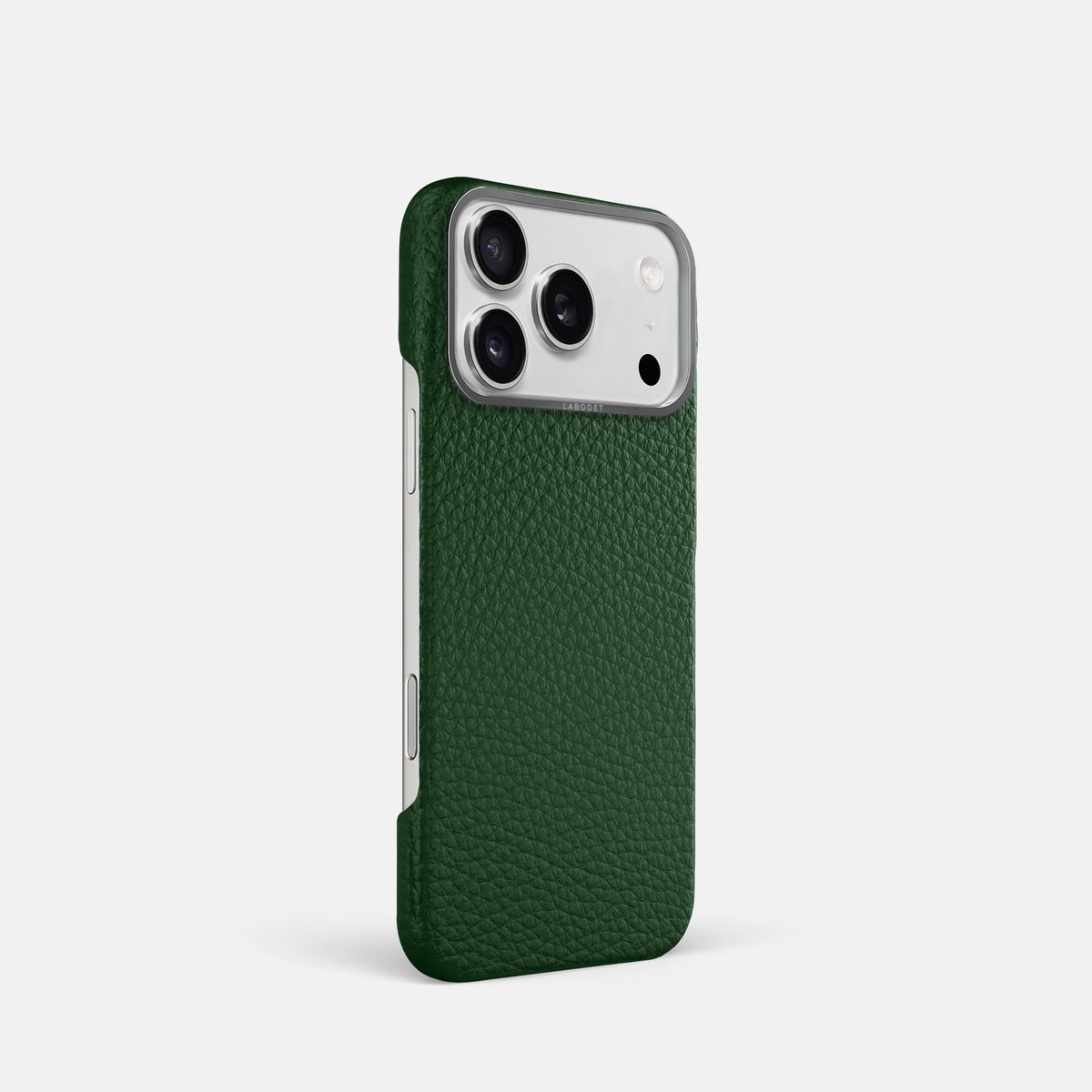 Classic Case For iPhone 17 Pro In Calf -2 | Dark-Green-Steel