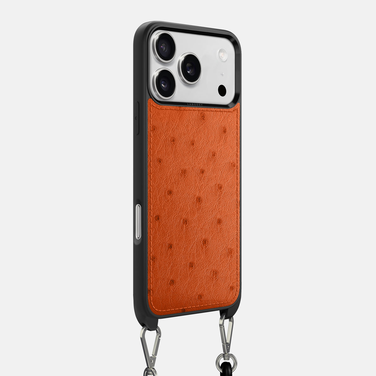 Crossbody Sport Case For iPhone 17 Pro In Ostrich -2 | Orange