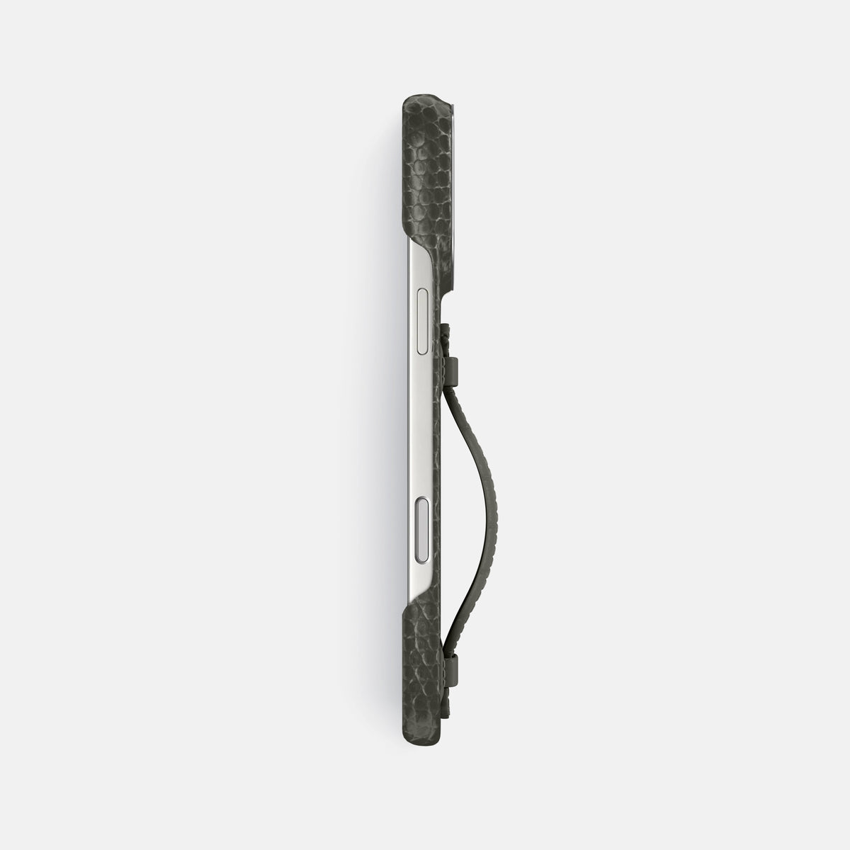 Center Handle For iPhone 17 Pro Max In Lizard -2 | Grey-Steel