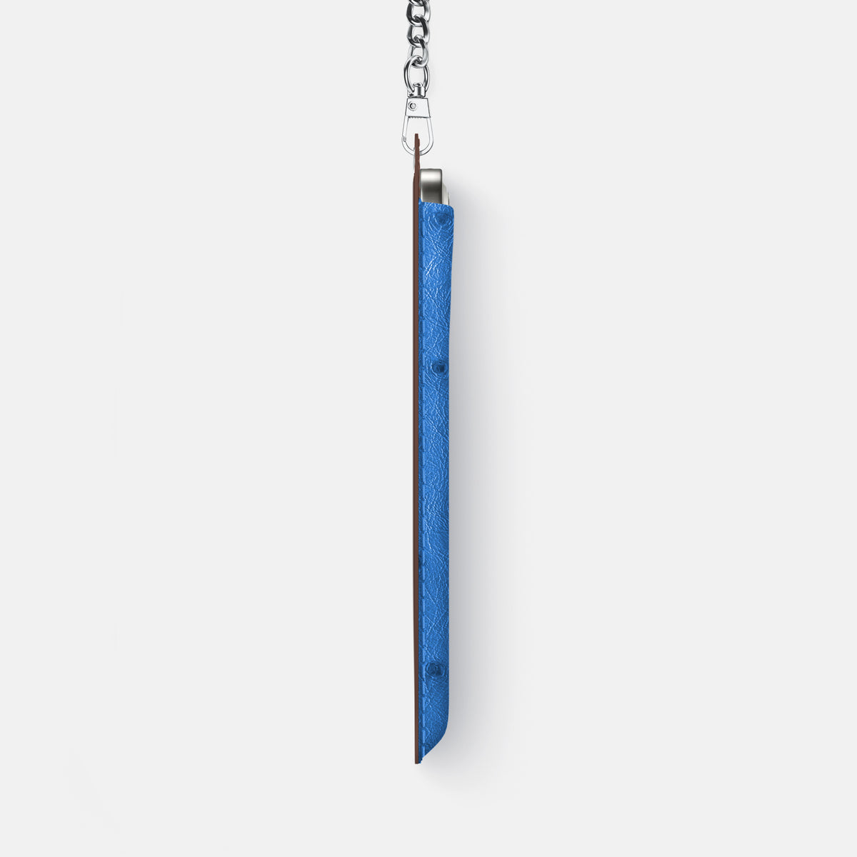 Crossbody Bag For iPhone 17 Air In Ostrich -4 | Royal-Blue-Steel