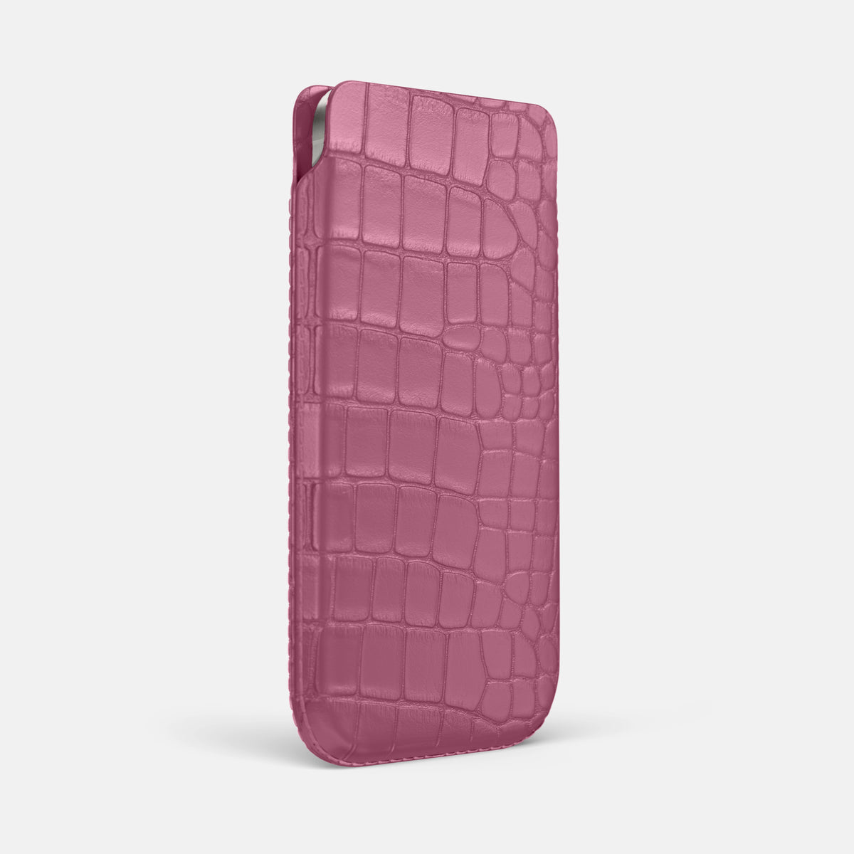 Pouch Case For iPhone 17 Air In Alligator -2 | Pink-Lagoon