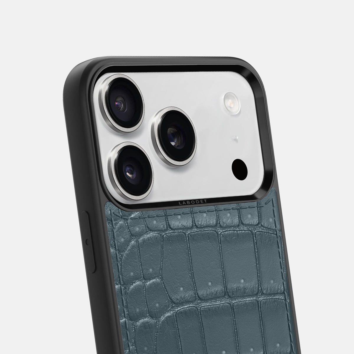 Sport Case For iPhone 18 Pro Max In Porosus Crocodile -6 | Denim