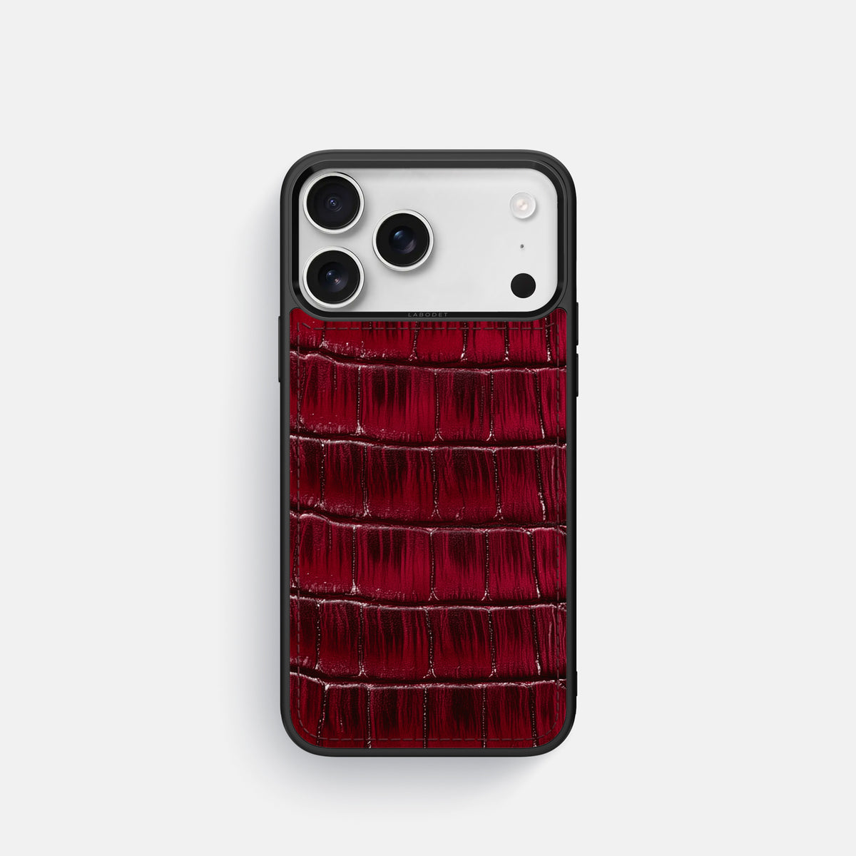 Sport Case For iPhone 17 Pro In Patina Alligator -1 | Havana-Burgundy