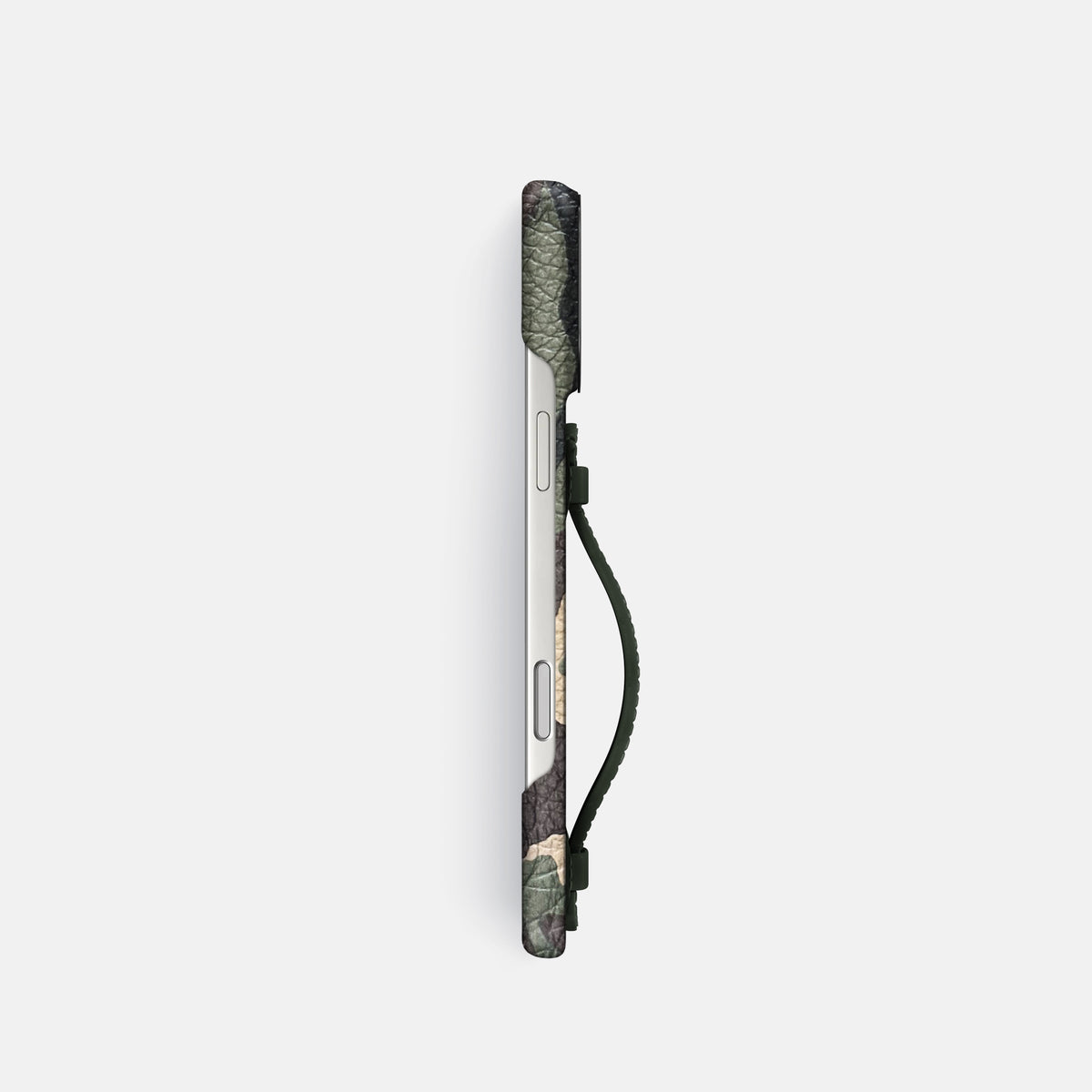 Center Handle For iPhone 17 Pro In Calf -2 | Camouflage-Black
