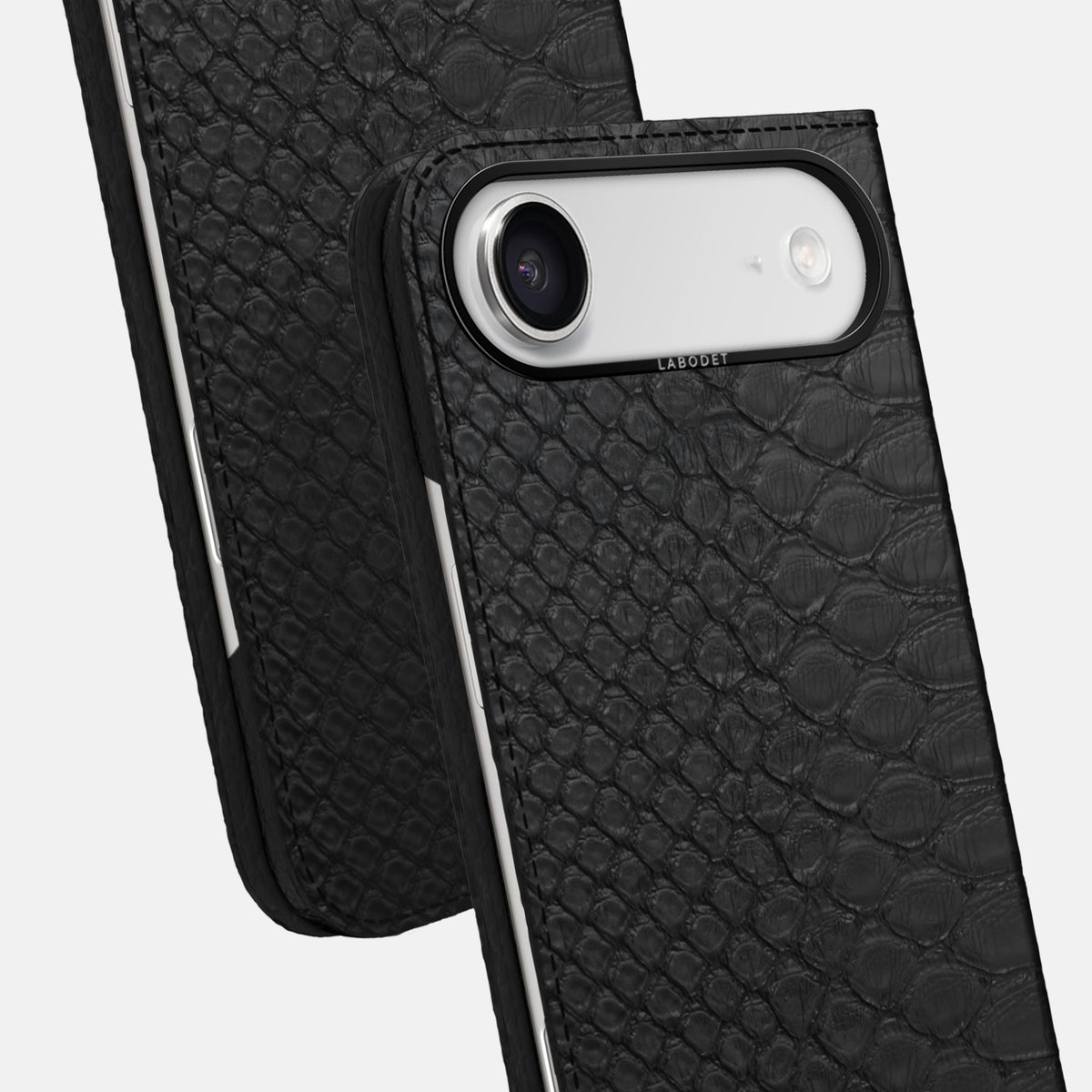 Folio Case For iPhone 17 Air In Python -5 | Black-Black
