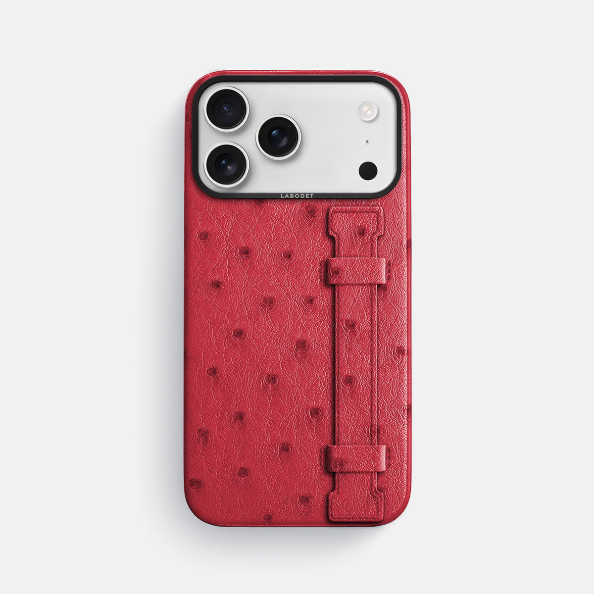 Handle Case For iPhone 17 Pro Max In Ostrich -1 | Red-Black