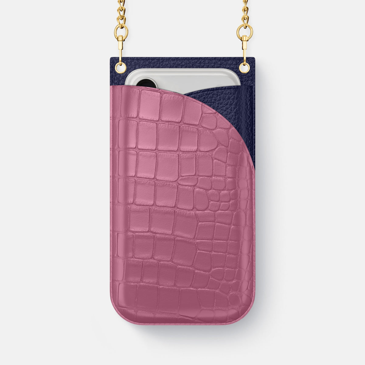 Crossbody Bag For iPhone 17 Pro In Alligator
