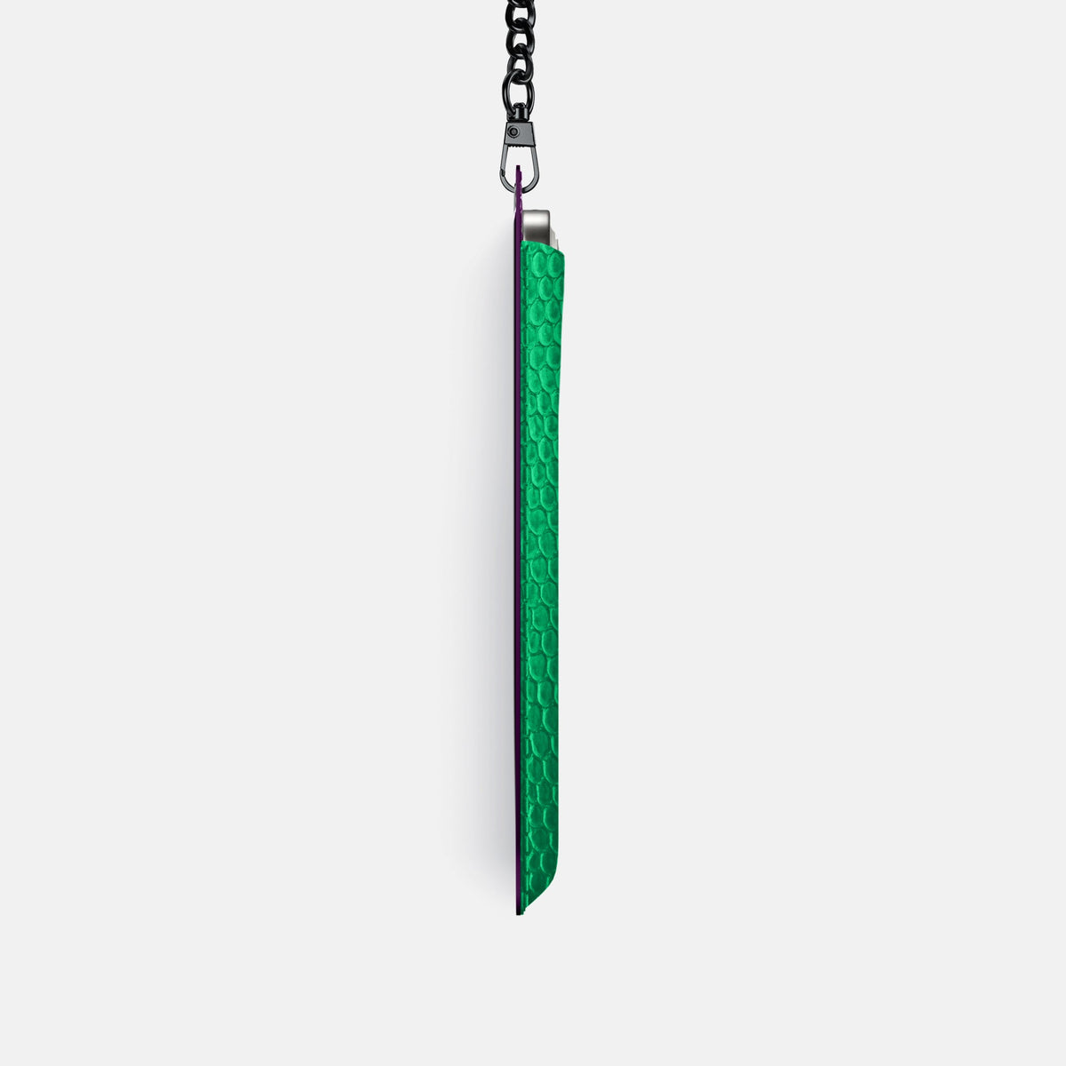 Crossbody Bag For iPhone 18 Pro In Lizard -4 | Apple-Green-Black