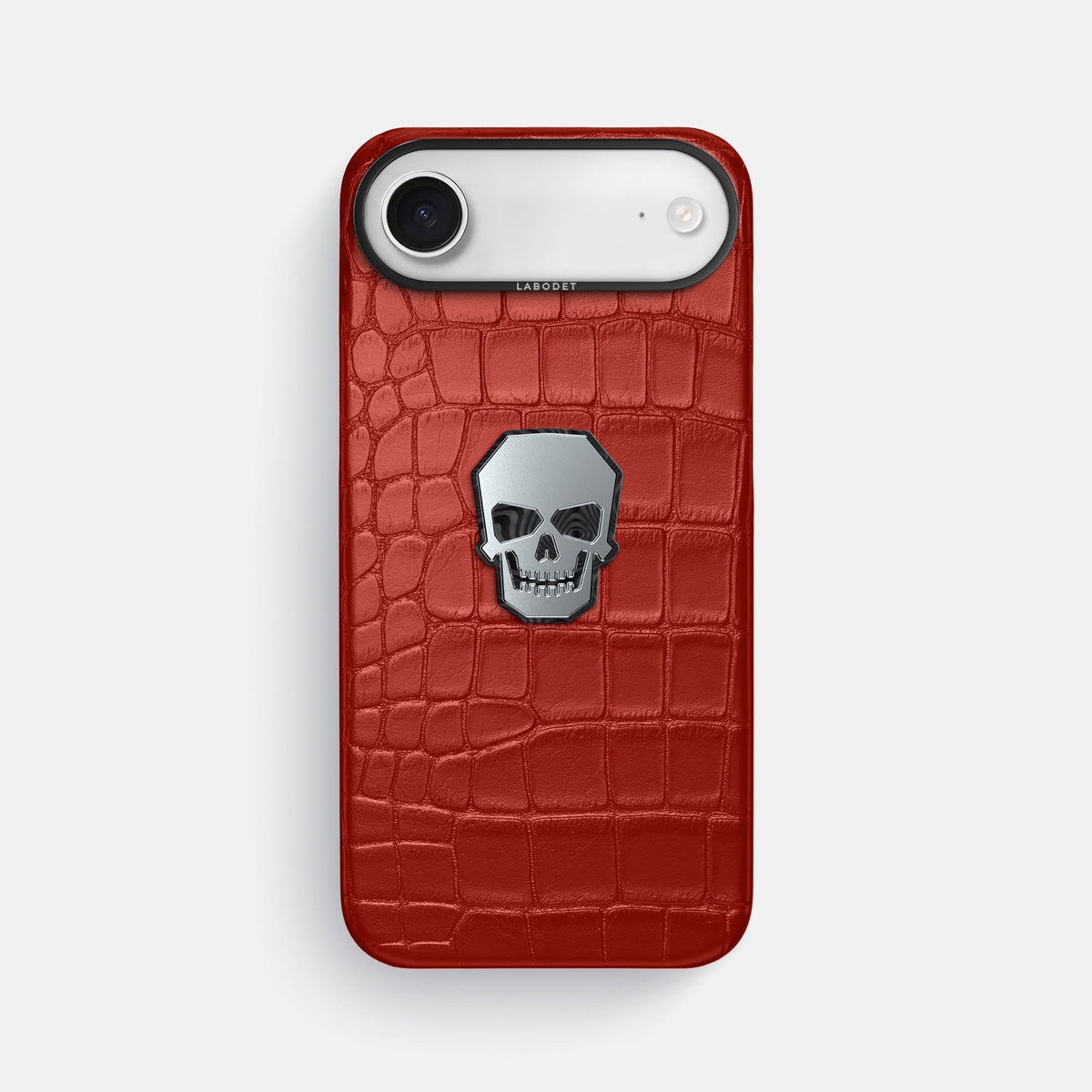 Classic Case With Titanium Skull For iPhone 17 Air In Alligator