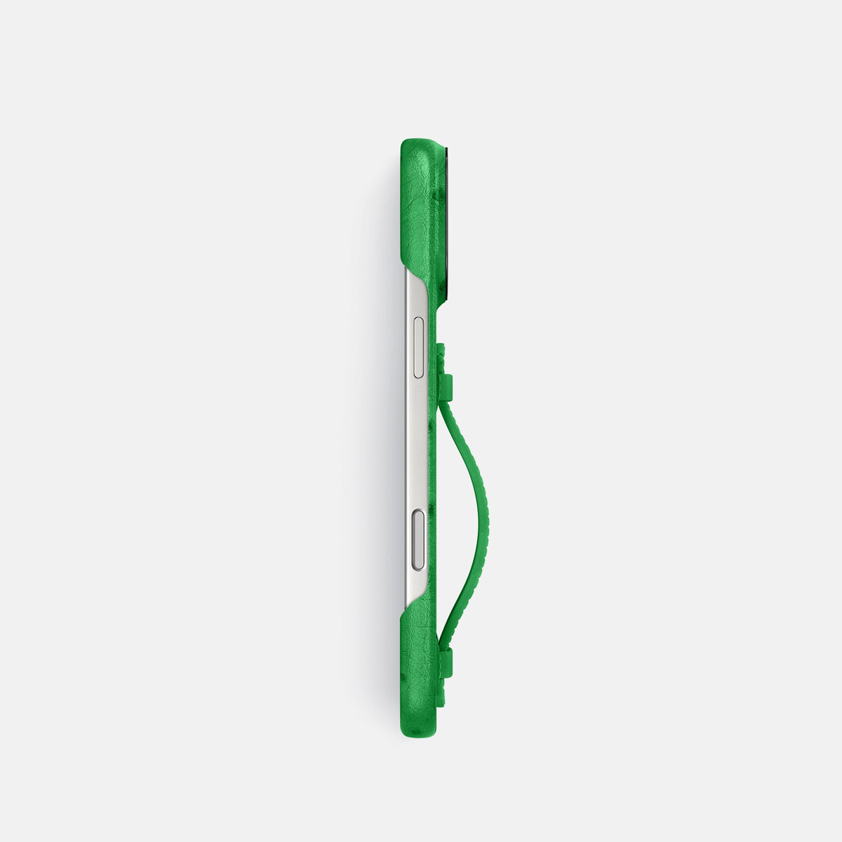 Center Handle For iPhone 18 Pro In Ostrich -2 | Kentucky-Green-Black