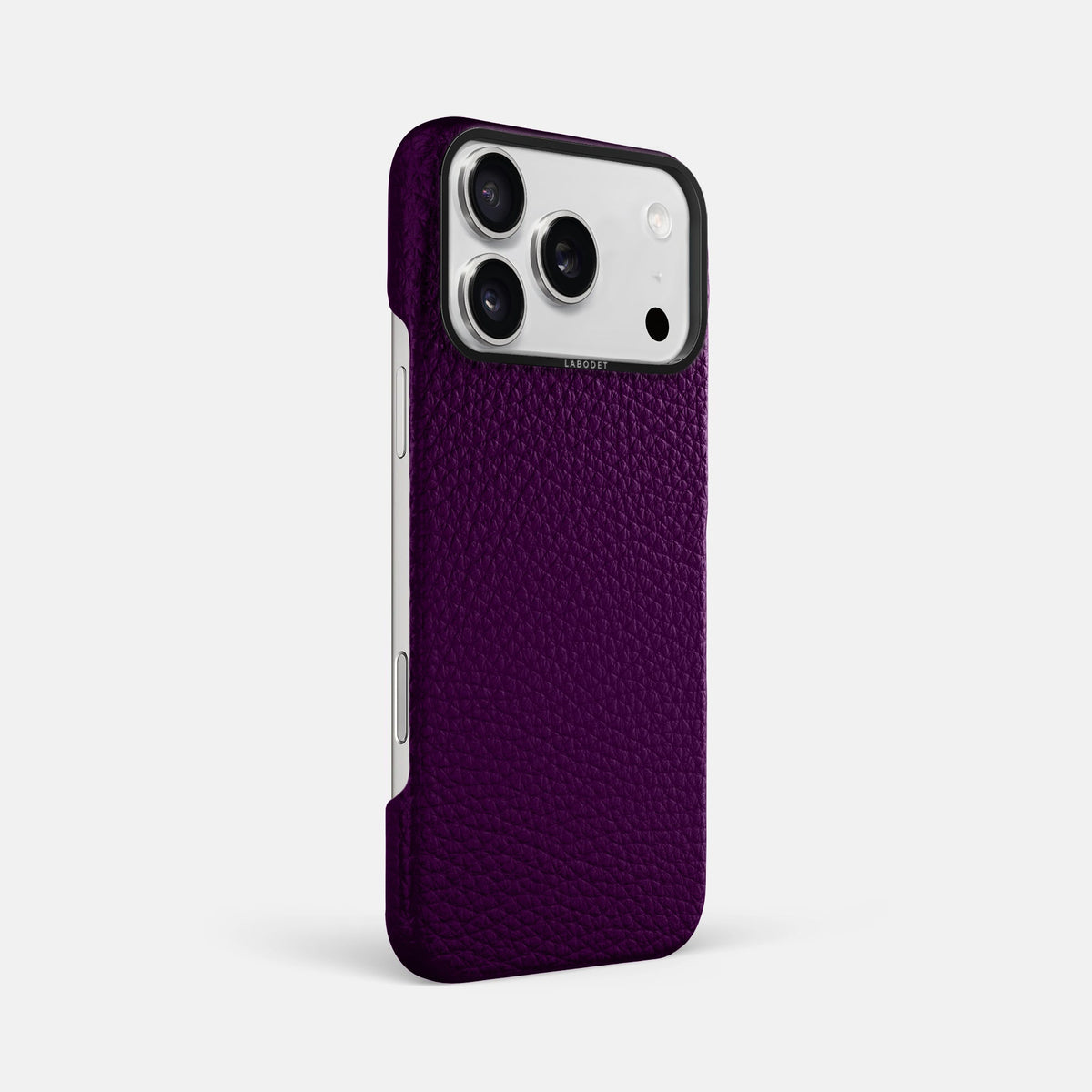 Classic Case For iPhone 18 Pro Max In Calf -2 | Violet-Black