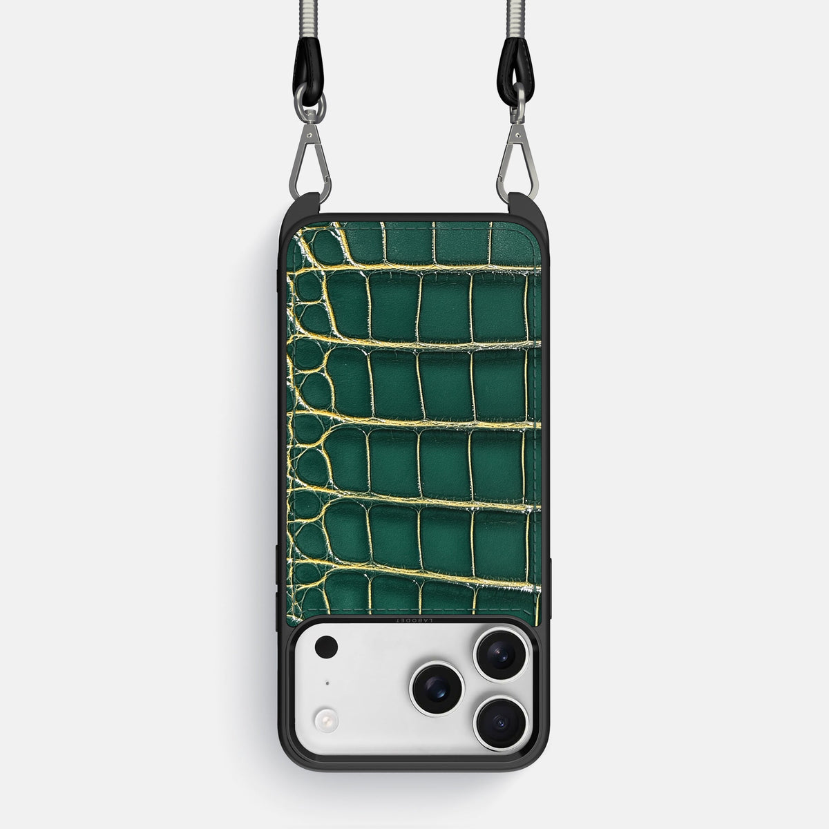 Crossbody Sport Case For iPhone 18 Pro In Patina Alligator -1 | Cambridge