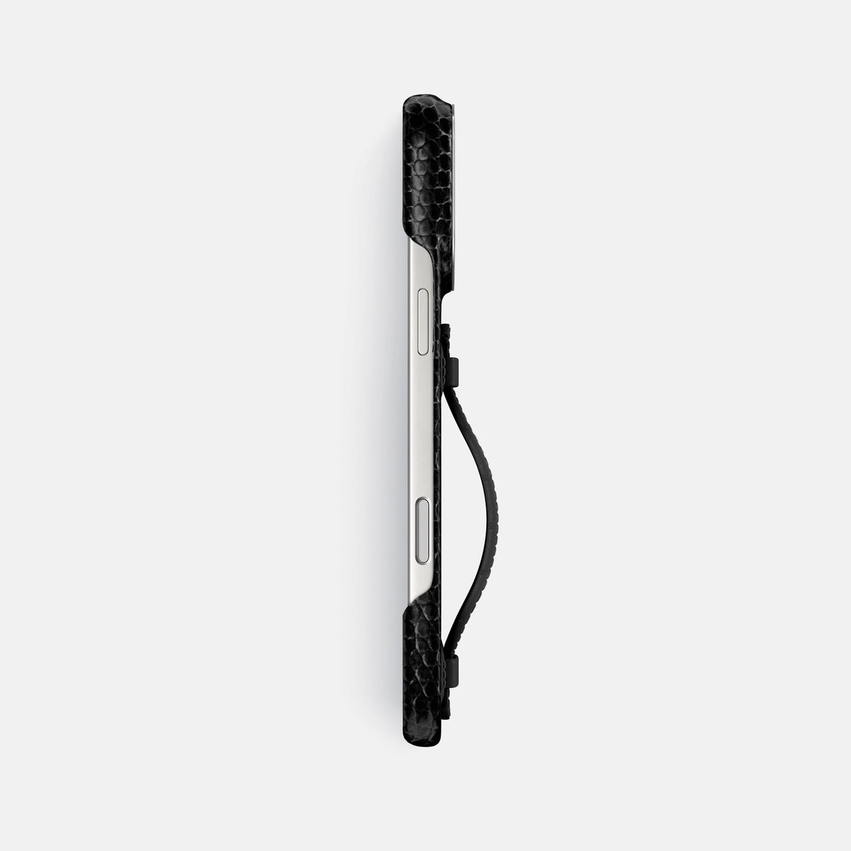 Center Handle For iPhone 18 Pro Max In Lizard -2 | Black-Steel