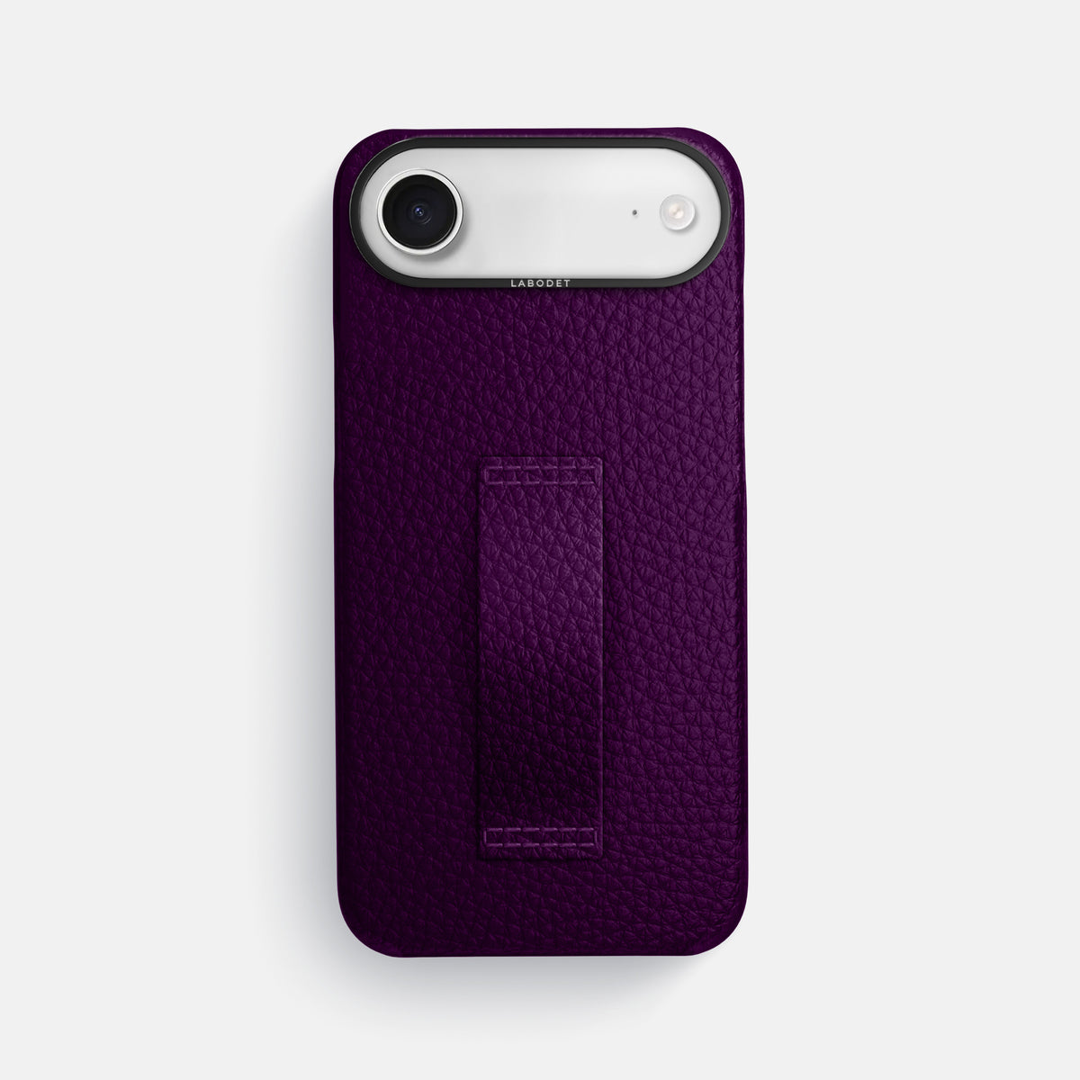 Finger Case For iPhone 17 Air In Calf -1 | Violet-Black