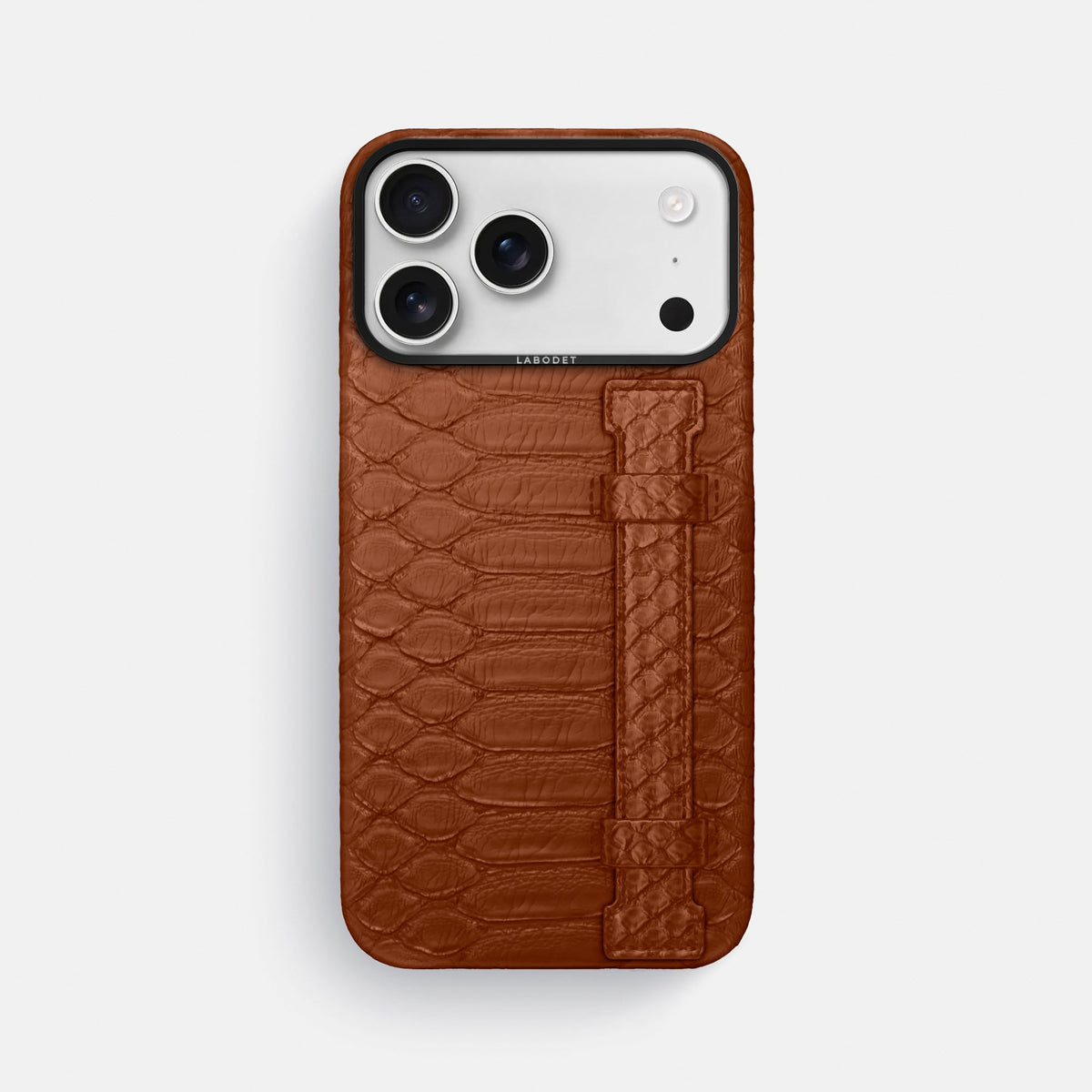 Handle Case For iPhone 18 Pro Max In Python -1 | Medium-Brown-Black