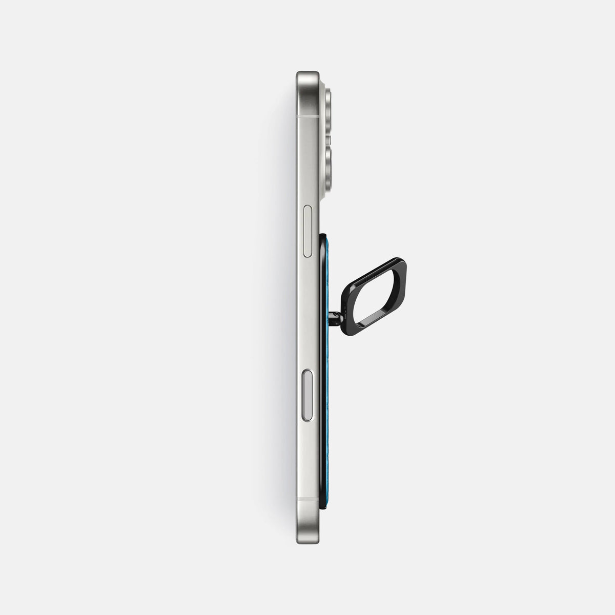 MagSafe Ring For iPhone 18 Pro Max In Alligator -3 | Curaçao-Blue-Black