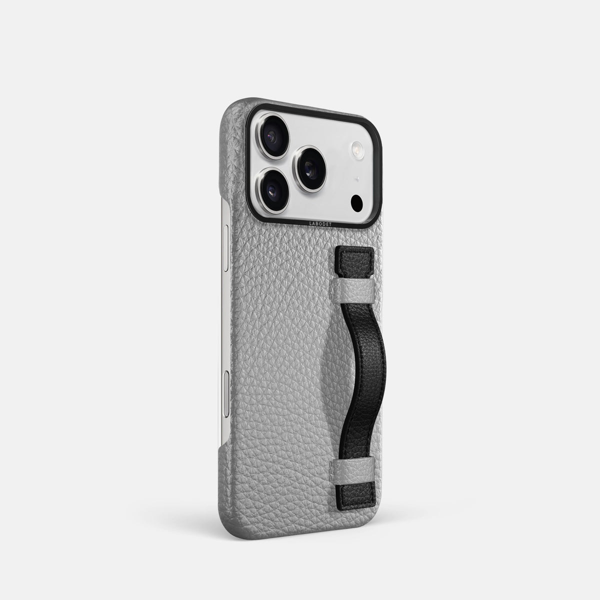Handle Case Coloré For iPhone 18 Pro In Calf -2 | Nuage-Black