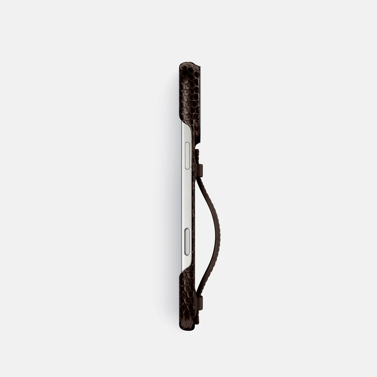 Center Handle For iPhone 18 Pro In Lizard -2 | Brown-Black