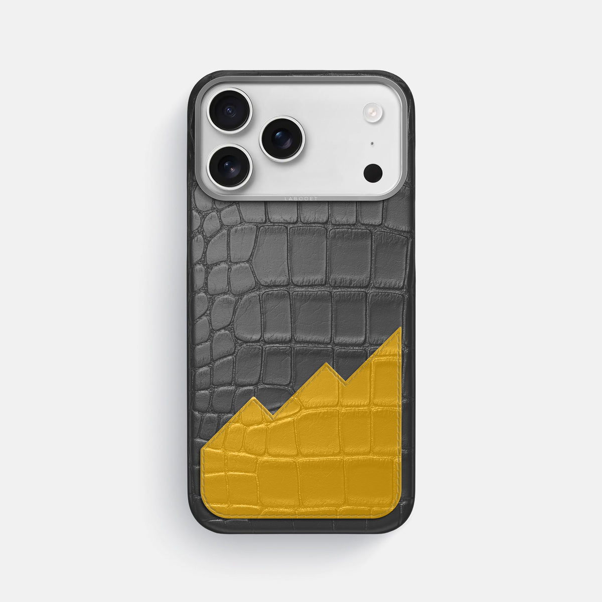 Classic Case With UpOnly For iPhone 18 Pro Max In Alligator -1 | Grey-Steel