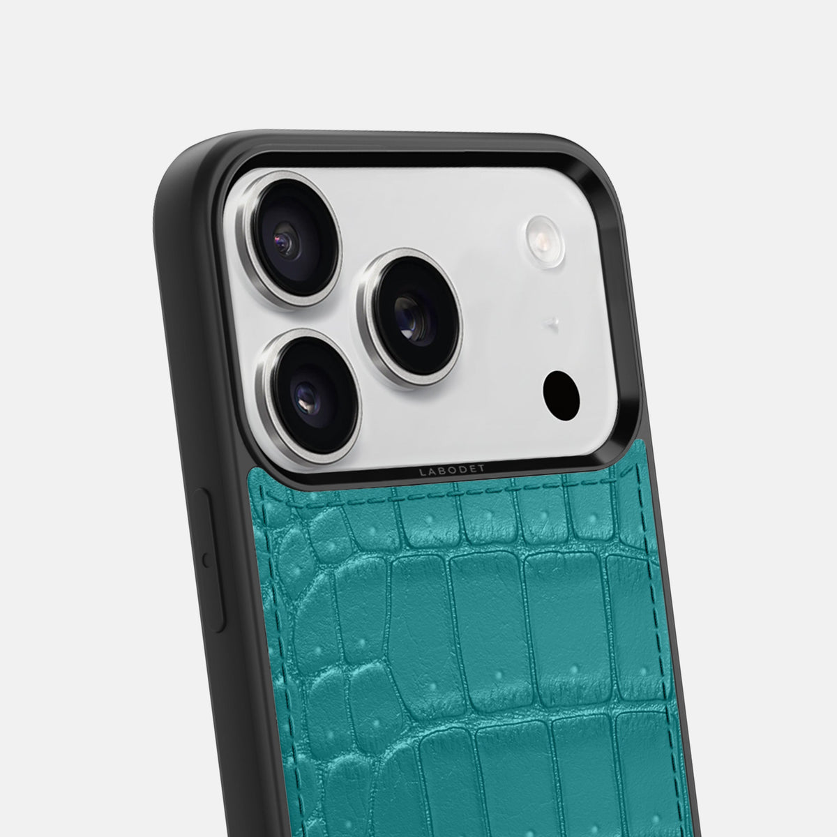 Sport Case For iPhone 18 Pro Max In Porosus Crocodile -6 | Celadon