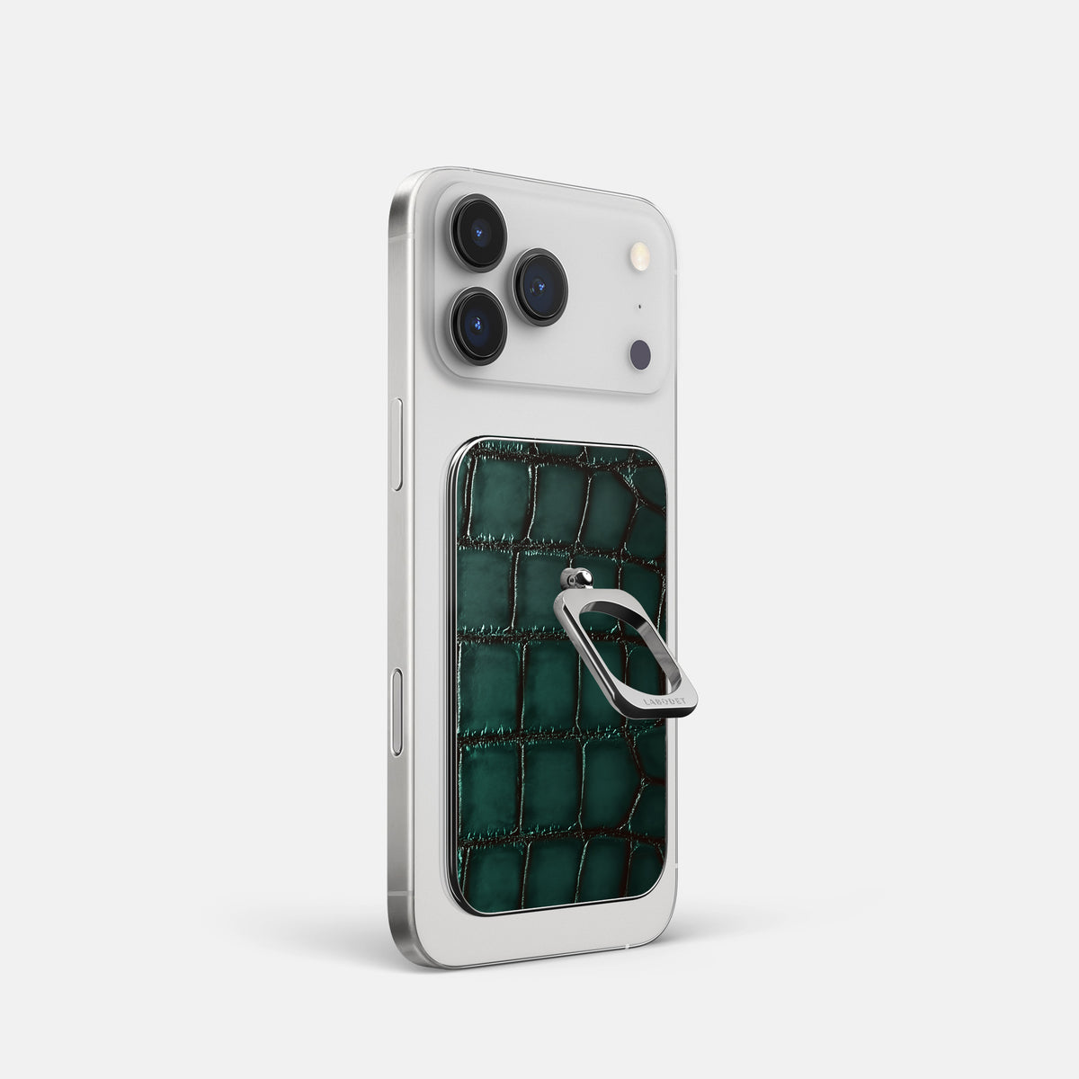 MagSafe Ring For iPhone 17 Pro In Patina Alligator -1 | Green-Steel